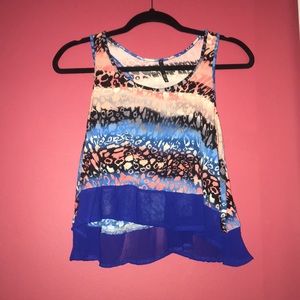 Animal Print Tank Top